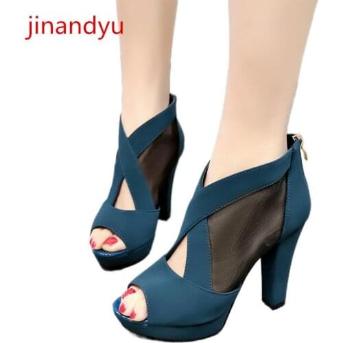 Lace Sandals Women Chunky Heels Pumps Breathable Fashion Comfort Black Heels Summer Dresses for Women on Sale Sandals with Heel