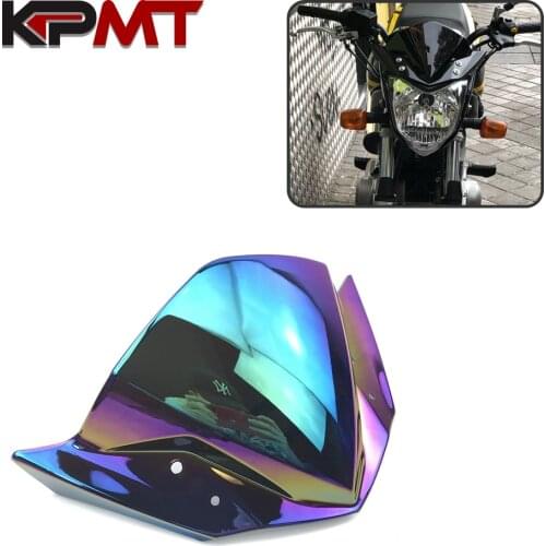 For Yamaha FZ16 FZ 16 FZ-S 2014 2015 2016 2017 2018 Motorcycles Windscreen Wind Screen Deflectors Windshield Smoke Iridium