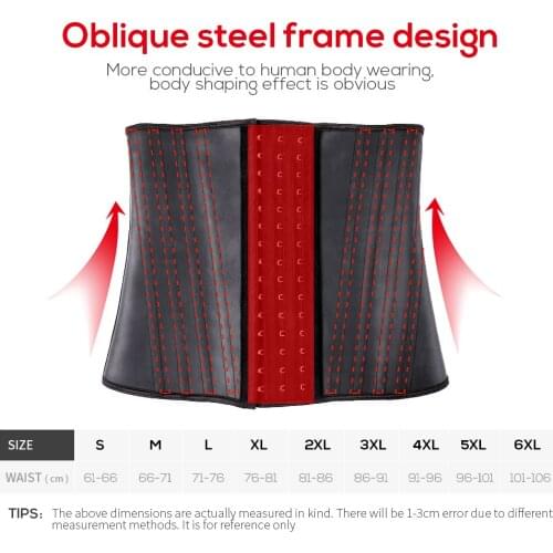 Waist Trainer Women Latex Binders Slimming Belly Sheath Corset Colombian Girdles Shaper Modeling Strap Body Shapewear Corset