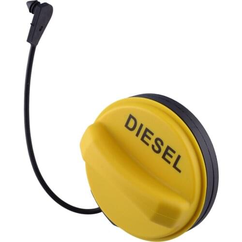 LR053666 Plastic Yellow Car Diesel Fuel Filler Cover Cap Lid Fit For Land Rover Discovery LR 3 4 5