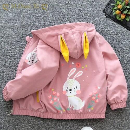 Autumn Waterproof Coat for Girl Baby Trench Coat Kids Baby Girls Jacket Infant Boys Child Fashion Clothes Hooded Outerwear 1-6 Y