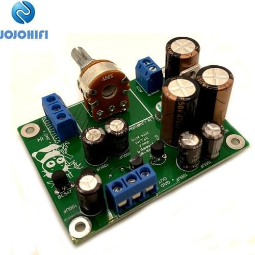 2018 Version PREAMP 9 P9 Single-ended Pure Class A Transistor PRE Pre-amplifier Finished Board with Potentiometer