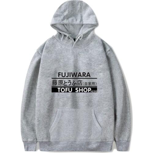 Outwear Hot Sale Initial D Hoodie Men/Women Fashion Casual Harajuku Style Sweatshirts Print Initial D Hip Hop Hoodies Pu