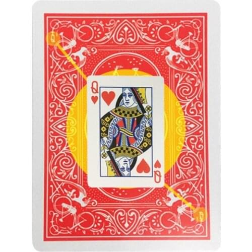 8.9*6.3CM Magic Tricks Stripper New Secret Marked Unexpected Deck Poker Cards See Through Playing Cards Simple Toys YH1995