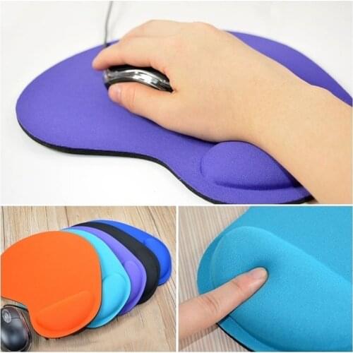 1 Pcs Color Mouse Pad PC Portable Thickened Office Mouse Pad with Wrist Support Wrist Support Convenient Mouse Pad