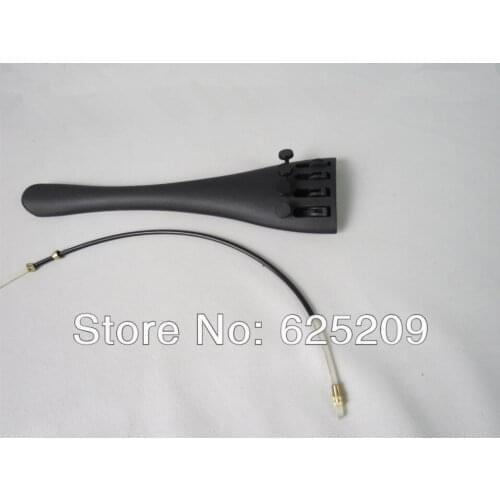 1pcs high quality Brand new carbon fiber 3/4-4/4 cello tailpiece with tail guts cello parts accesories