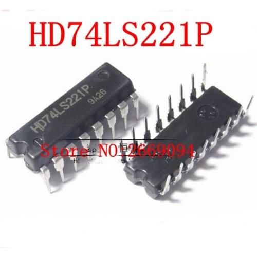 5PCS / 50PCS /100PCS SN74LS221N 74LS221N HD74LS221P 74LS221P 74LS221 SN74LS221N DIP-16 NEW