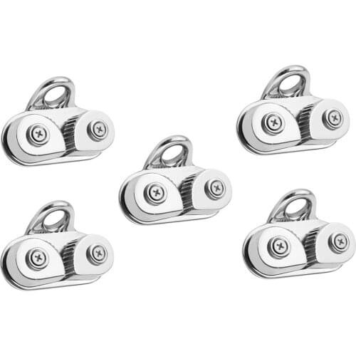 5x Durable Boat Sailboat Cam Cleat with Leading Ring for 3-15mm Line Rope