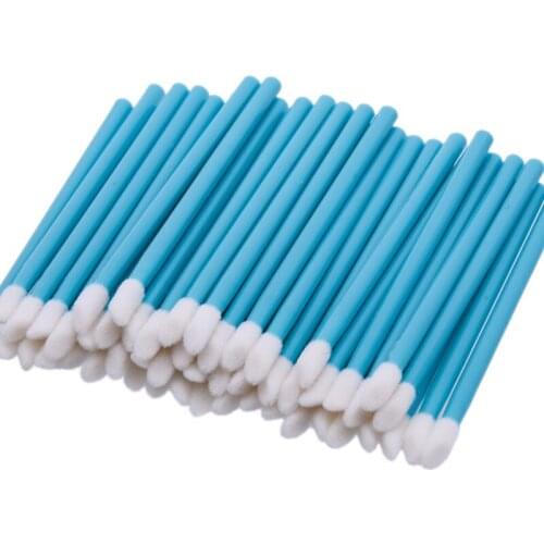 50PCS Disposable MakeUp Lip Brush Lipstick Gloss Wands Tools Applicator Eyeshadow Lip Gloss Brushes MakeUp Accessories Wholesale