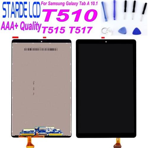 AAA+ for Samsung Galaxy Tab A 10.1 2019 SM-T510 T515 T517 T510 LCD Display Touch Screen Digitizer Sensor Matrix Assembly
