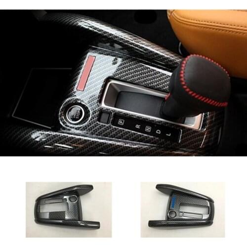 Car Stick Middle Front Shift Stall Paddle Cup Lamp Frame Trim Armrest Handrail 1pcs For Nissan Kicks 2017 2018 2019 2020