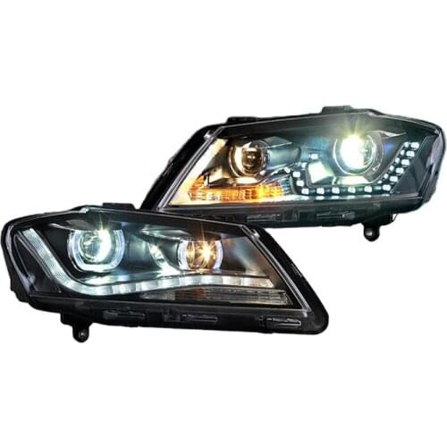 Goodmolds car head lights 2012-2015 vehicle front lamps for vw lavida daytime running lamps
