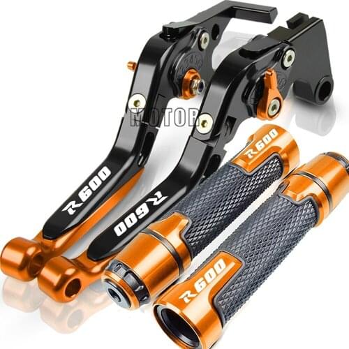 For Suzuki GSXR600 1997-2003 1998 1999 2000 2001 2002 GSX R 600 Motorcycle Extendable Brake Clutch Levers Handlebar Hand Grips