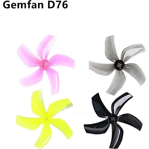 Gemfan D76 76mm 3inch 5-blade FPV Propeller for Diatone TAYCAN Cinewhoop Ducted Props Drone Frame Kit Spare Parts