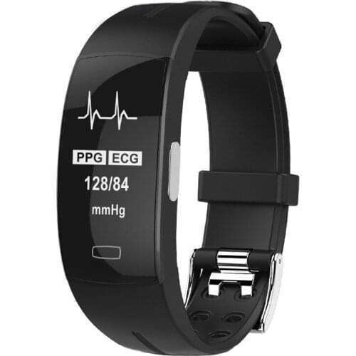 H66 blood pressure measurement band heart rate monitor PPG ECG smart bracelet watch Activity fitness tracker wristband