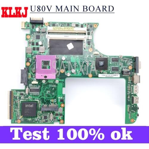 KLKJ U80V Laptop Motherboard For ASUS U80V Original Motherboard
