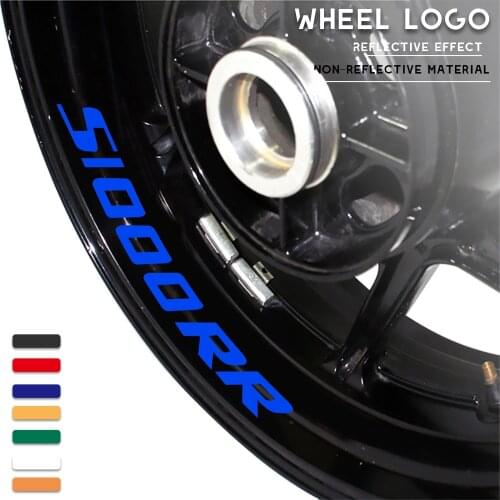Motorcycle Wheel Sticker Reflective Moto waterproof rim decal Rim Tape suitable for BMW S1000RR s 1000rr s1000 rr