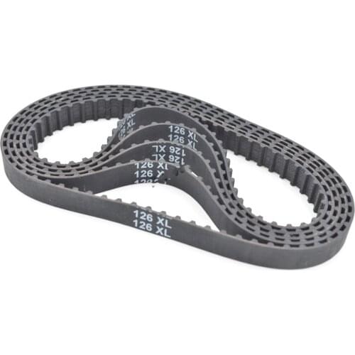 5PCS XL Timing belt, 120/122/124/126/128XL, Width 6.4mm, Teeth 60/61/62/63/64, Synchronous Belt. 1