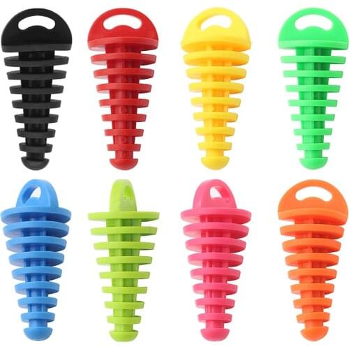 Silicone Motorcycle Exhaust Pipe Plug Motocross Tailpipe Silencer Muffler Wash Plug Pipe Protector Prevents Humidity Accessory