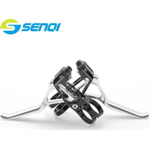 Folding Bike Road Bicycle Brakes Lever CNC Aluminum Alloy Mountain Bike V Brake Handle with four colors