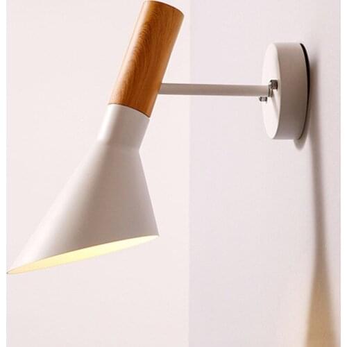 Modern loft crystal wall sconce lighting rope wood bedroom bedside bedside corridor wall lamp wall lamp