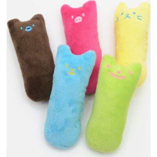 Urijk Cute Plush Fingers Playing Pet Cat Teddy Toy High Quality Soft Fleece Durability Bite Toys For Dog Pet Accessories