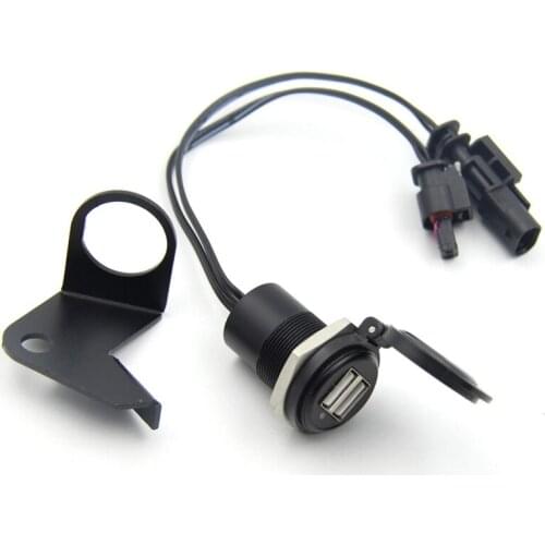 Waterproof 2 USB 4.2A Charger Adapter For BMW R1200GS R1200RT ADV R1250GS/ADV LC