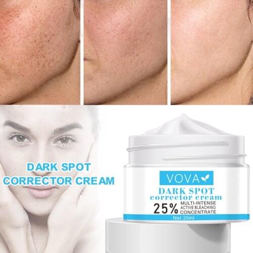 VOVA Dark Spot Corrector Cream 25% Mult-Intense Active Bleaching Concentrate Brightening Cream Freckle Melasma Whitening Cream