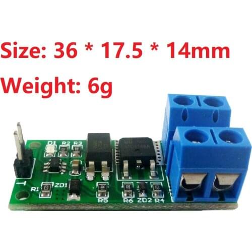 3.3V-24V 8A Isolation Flip-Flop Latch Switch Module Bistable single button LED Relay Solenoid valve