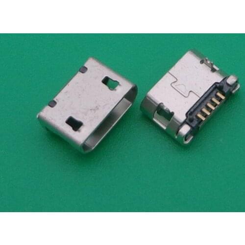 5.9 Tablet PAD HDD GPS Mobile phone Micro USB Jack connector socket Straight mouth for HUAWEI/HAIER/COOLPAD 500pcs/lot