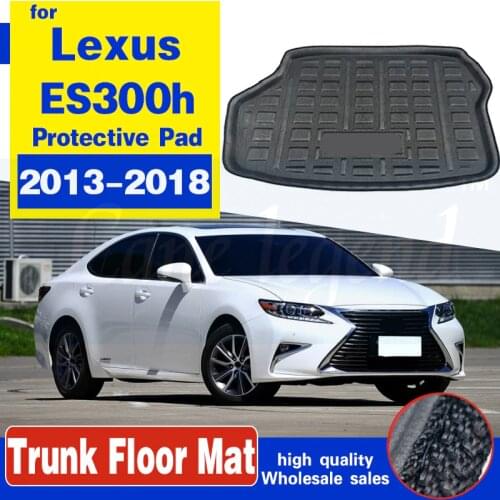 For Lexus ES ES300h 2013-218 Car Rear Boot Liner Trunk Cargo Mat Tray Floor Carpet Mud Pad Protector Waterproof Protective Pad