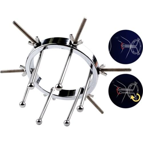 EXVOID Easy Access to Vagina Metal Pussy Spreader Stimulate Anal Open Vaginal Anus Dilator Sex Toys for Women Men Big Butt Plug