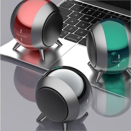 Metal texture 5.0 bluetooth speaker HIFI surround sound effect bluetooth speaker bass diaphragm mini TF card bluetooth speaker