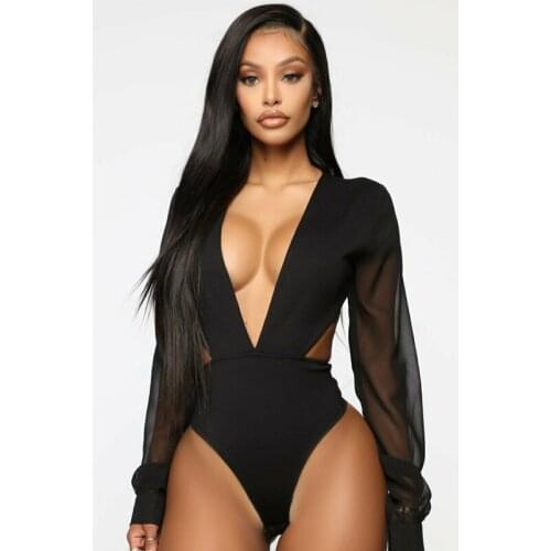 ITFABS Open Back Bodysuit