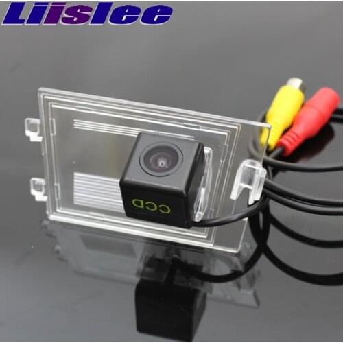 LiisLee For Jeep Compass 2011~2015 Car Rear View Backup Reverse Parking Camera Night Vision waterproof