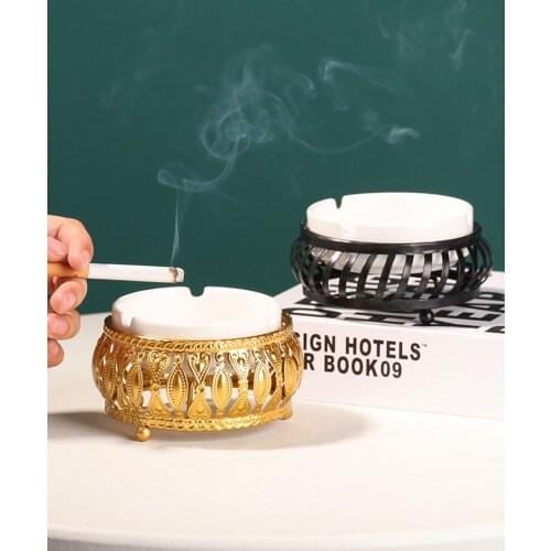 Nordic Creative ceramics Ashtray home Decoration Modern Home Decor white Ashtray Holder Hotel Office desktop living room Gift