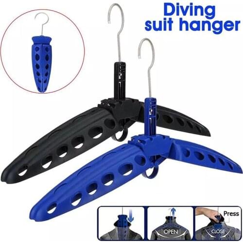 Creativity Foldable Wetsuit Hanger,Fast Dry Vented Multi-Purpose Hangers For Surfing Scuba Diving Wet Suits Supplies Accessories
