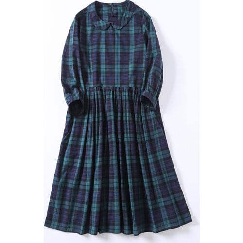 Модные платья в клетку LIZHIQI China At AliExpress