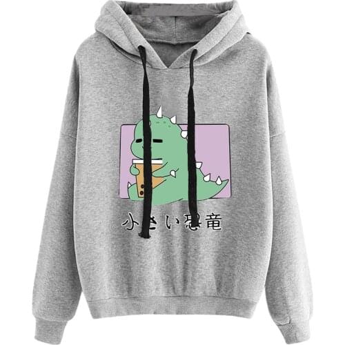 Kawaii Printed hoodies Womens Fashion Casual Fun Print Hooded Sweatshirt Loose Sports Tops hoodies sweatshirts Moletom худи