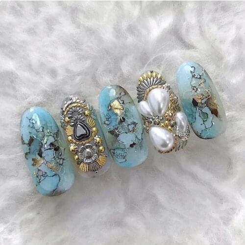 1pc Multi-size Adhesive Nail Decoration Sticker Nail Sticker Gilt Silver Stripe Lines 3D Metal Strip Tape DIY Nail Stickers