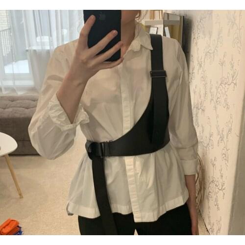 CKMORLS 2020 New Wide Leather Corset Belt Female Waist Belt Female Bdsm Bondage Erotic Chest Garter punk style comfortable Belt
