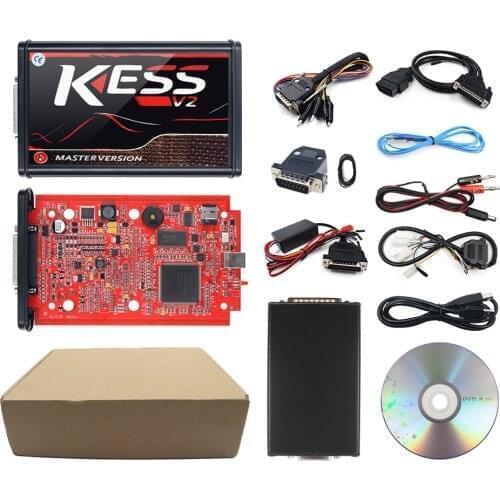 High quality Free Ship K.E.S.S V5.017 SW:2.80/2.53 K.E.SS V2 Online No Tokens Limitation OBD2 Manager Tuning Kit ECU Programmer