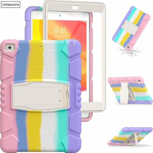 For iPad 10.2 8th 7th 6th Gen 9.7 Tablet Shockproof Case Military Heavy Duty Stand Cover For IPad Mini 5 Air 1 2 3 4 10.9 Pro 11