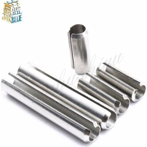 Gb879 Pin M1.5 M2 M2.5 M3 M4 M5 M6 304 Stainless Steel Split Elastic Cylindrical Positioning Opening Spring Cotter 5mm - 20mm
