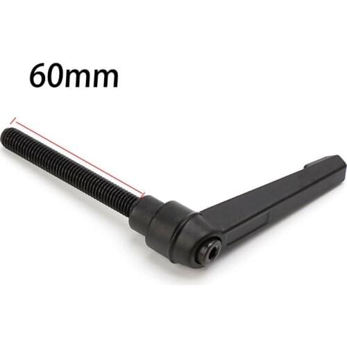 M8 16-60mm Adjustable Handle Locking External Male Thread Knob Hex Screws
