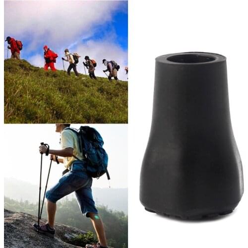 Rubber Tip Protect Nordic Alpenstock Trekking Walk Hiking Stick Accessories