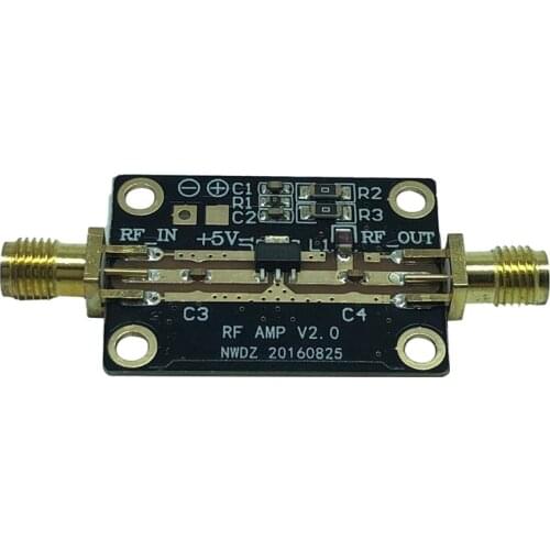 Broadband RF Amplifier Board 0.05-6G High Linear Medium Power Amplifier Module Broadband RF Amplifier