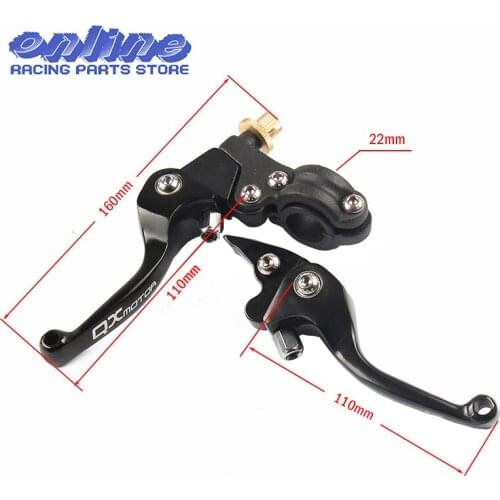 Brake folding brake lever clutch Lever with front pump Fit Most Motorcycle Dirt Pit Bike Motorcross CRF KLX YZF RMZ Refit Part