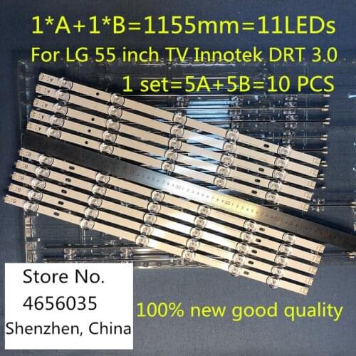 80PCS LED Backlight strip For 55LB650V 55LB561V 55LF6000 55LB6100 55LB582U 55LB650V 55LB629V 55LB570V 55LB5900 55LB5500 55LH575A