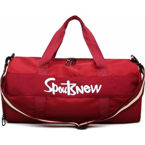 Waterproof Sport Gym Bag With Shoe Compartment Multifunction Dry Wet Separation Fitness Training Yoga Bags For Men Women